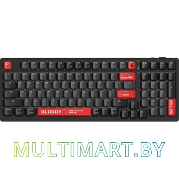 Клавиатура A4Tech Bloody WS98 Black & Red (Bloody BLMS Red Plus) картинка 2
